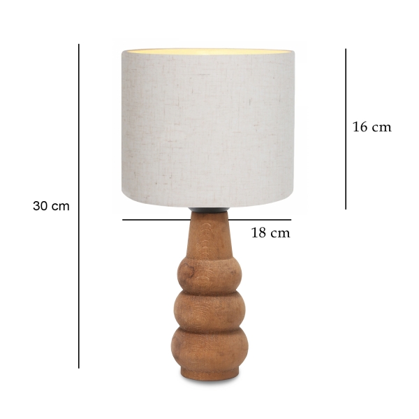 Homing Woody Wooden Lampshade Series Brittle Headboard AYD-3316