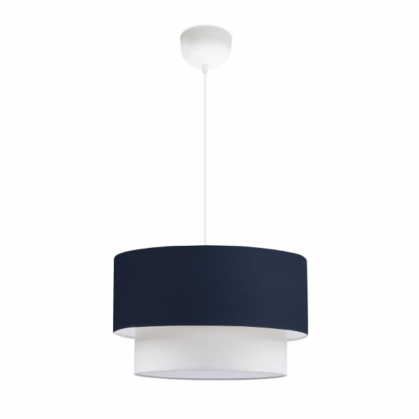 Homing Marine Series Navy Blue Fabric Pendant AYD-3322