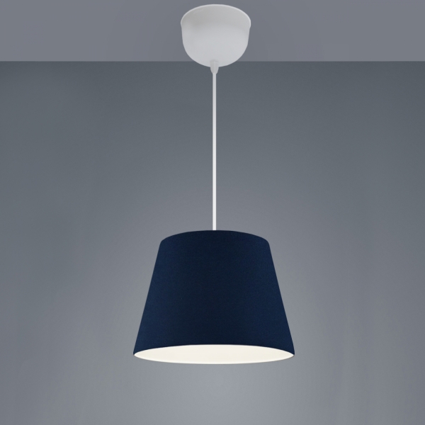 Homing Marine Series 22 Dark Blue Fabric Pendant Lamp AYD-3327