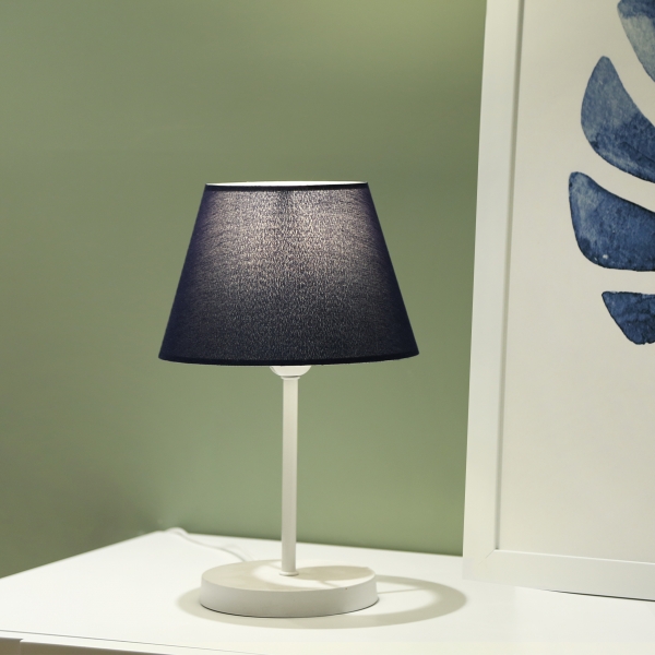 Homing Marine Series Navy Blue Fabric Lampshade AYD-3332