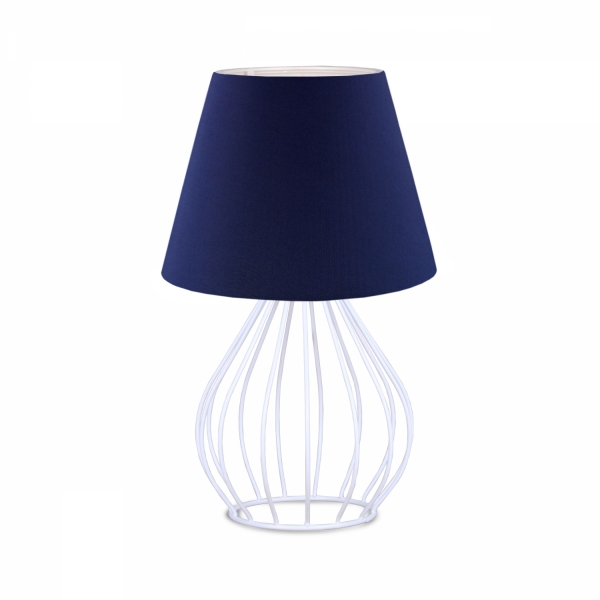 Homing Marine Series Navy Blue Fabric Metal Wire Lampshade AYD-3333