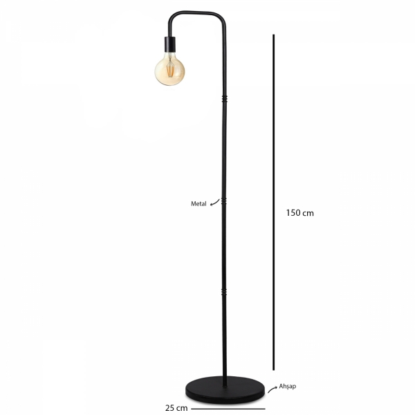 Homing Basic Retro Metal Body Floor Lamp AYD-3338