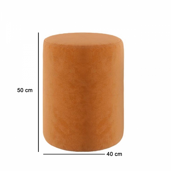 Homing Mocca Cylinder Pouf SEH-4591