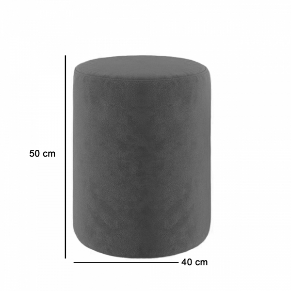 Homing Mocca Cylinder Pouf SEH-4593