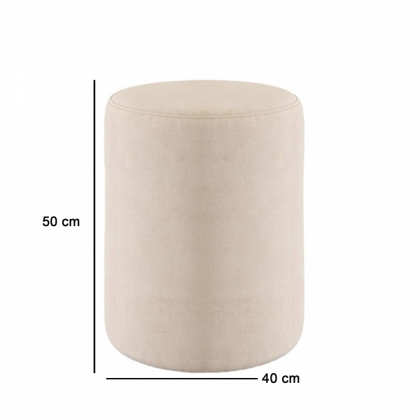 Homing Mocca Cylinder Pouf SEH-4594