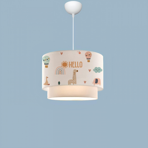 Homing Home Fabric Children's Room Pendant Lamp AYD-3364