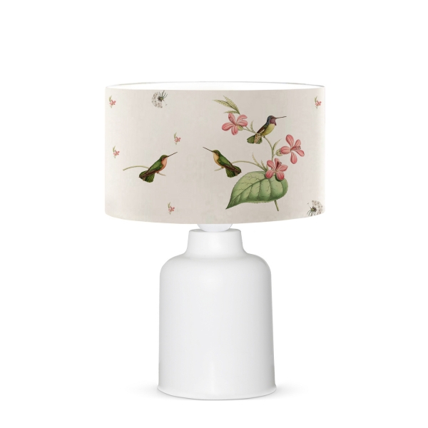 Homing Bird Patterned Fabric Head Lampshade AYD-3383