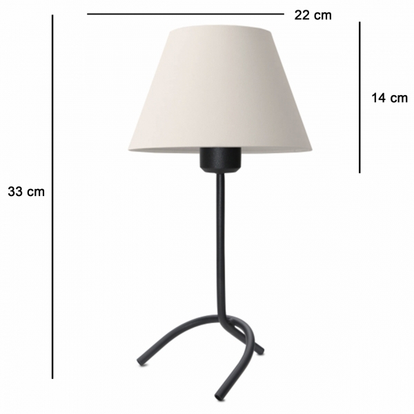 Homing Rendy Metal 3-Legged Lampshade AYD-3384