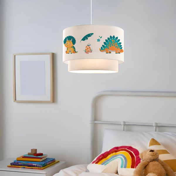 Homing Home Modern Cake Dinosaur Patterned Pendant Lamp AYD-3387