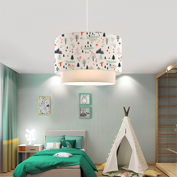 Homing Home Modern Pastry Nature Patterned Children's Room Pendant Lamp AYD-3391