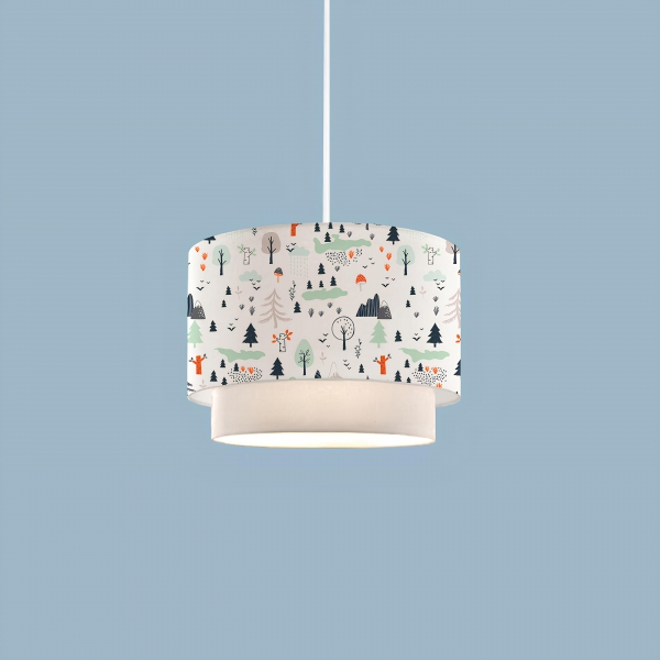 Homing Home Modern Pastry Nature Patterned Children's Room Pendant Lamp AYD-3391