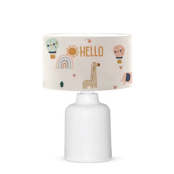 Homing Fabric Hello Friends Kids Room Lampshade AYD-3395