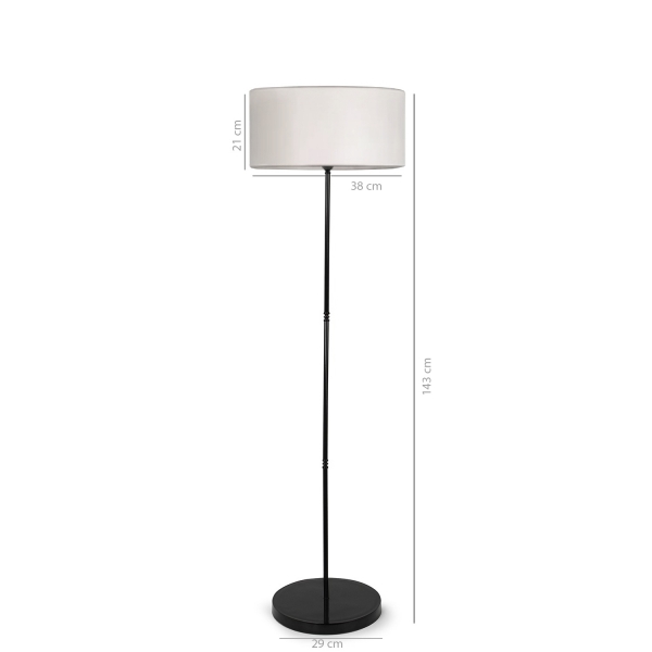 Homing Metal Body Top Cover Floor Lamp AYD-9023