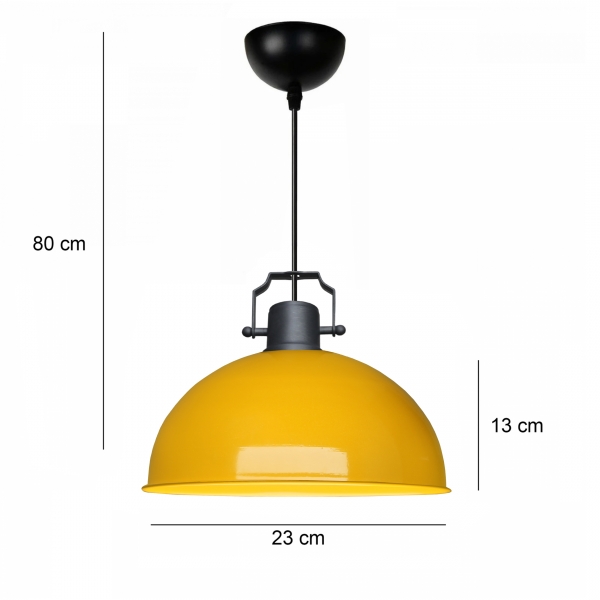 Homing Swiss Retro Metal Pendant AYD-3584