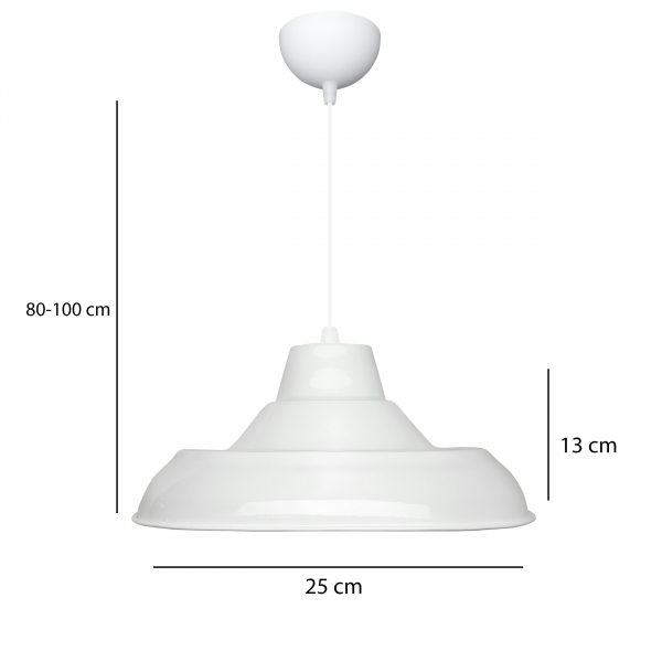 Homing Retro White Pendant Lamp AYD-3646