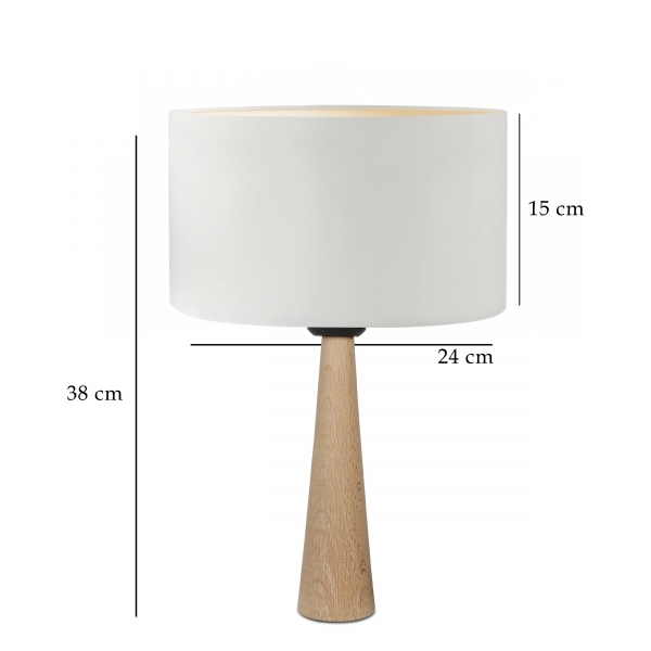 Homing Lucca Light Color Wooden Lampshade AYD-3647