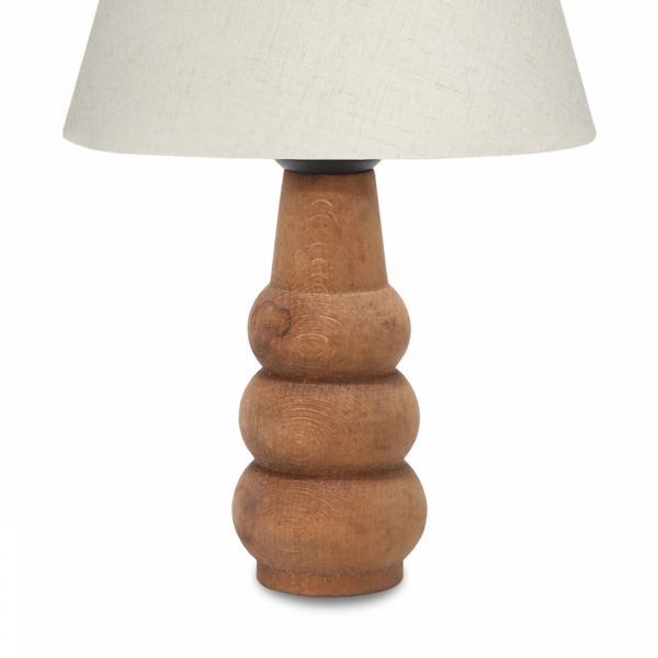 Homing Woody Wood Body Gray Head Lampshade AYD-3650