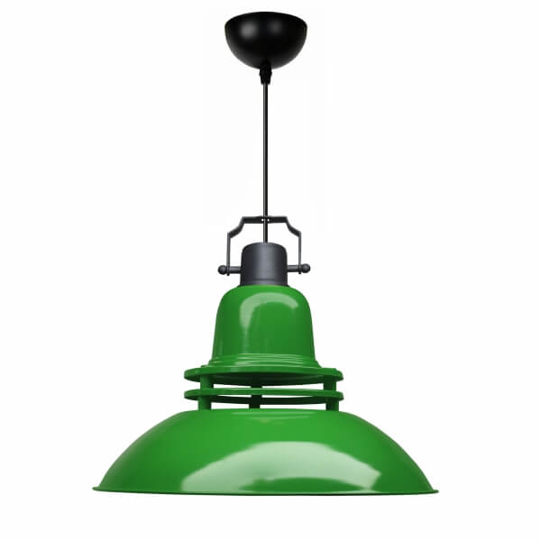 Homing Green Industrial Metal Pendant AYD-3655