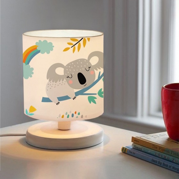 Homing Koala Patterned Kids Room Mini Lampshade AYD-3664