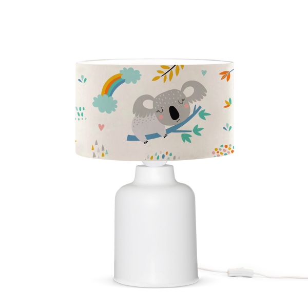 Homing Koala Patterned Children's Room Lampshade AYD-3665