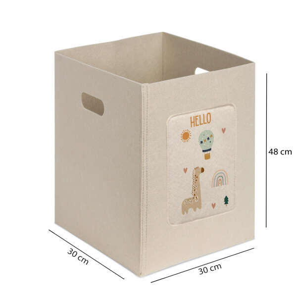 Homing Felt Toy and Laundry Basket HMY-6391