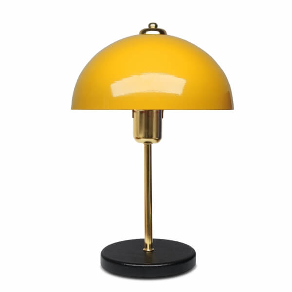 Homing Swiss Yellow Color Gold Body Table Lamp AYD-3667