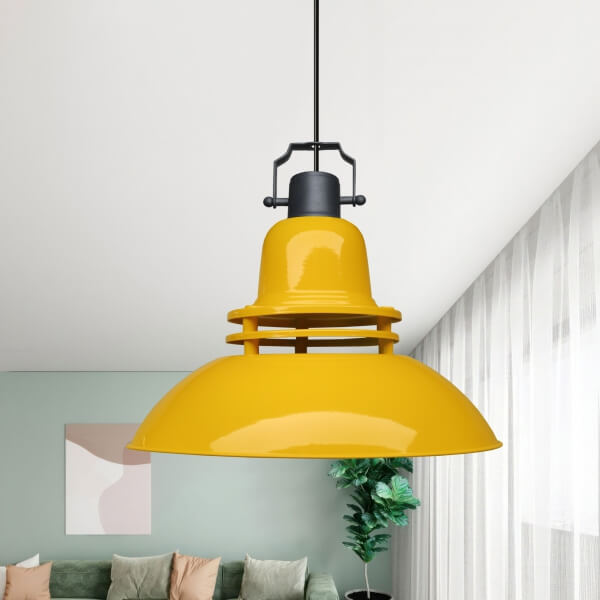 Homing Yellow Industrial Metal Pendant AYD-3668