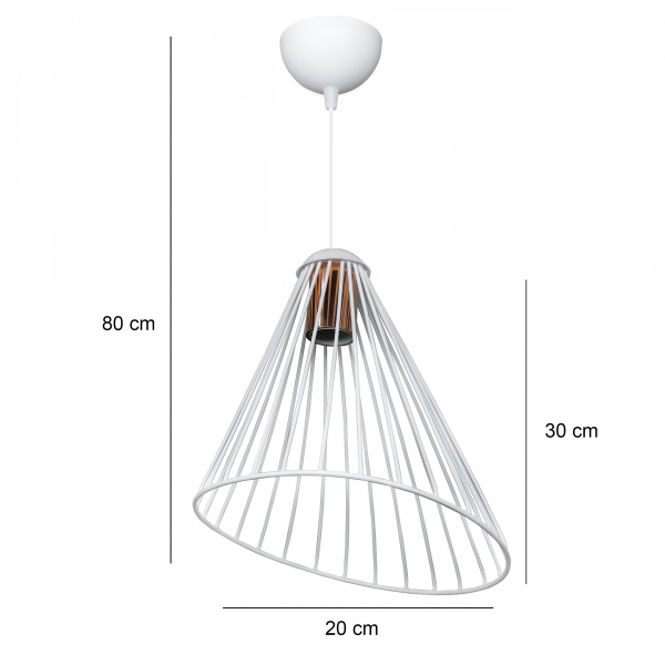 Homing Lila Metal Pendant AYD-3669