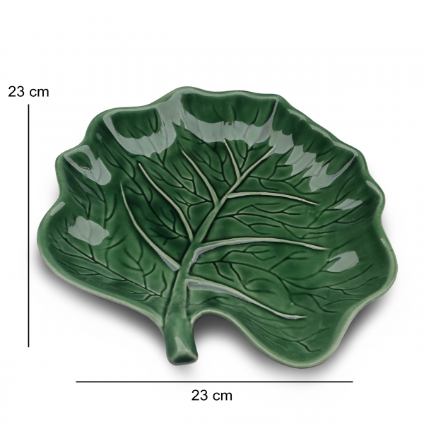 Homing Green Ceramic Leaf Presentation Stand HMY-6399