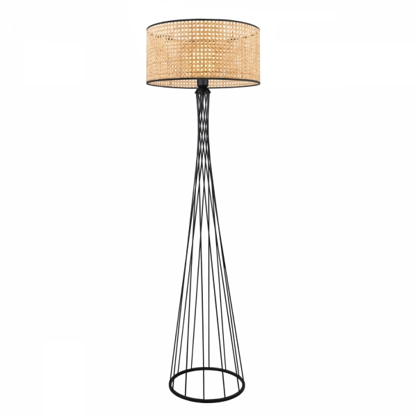 Homing Dora Original Rattan Metal Floor Lamp AYD-3681