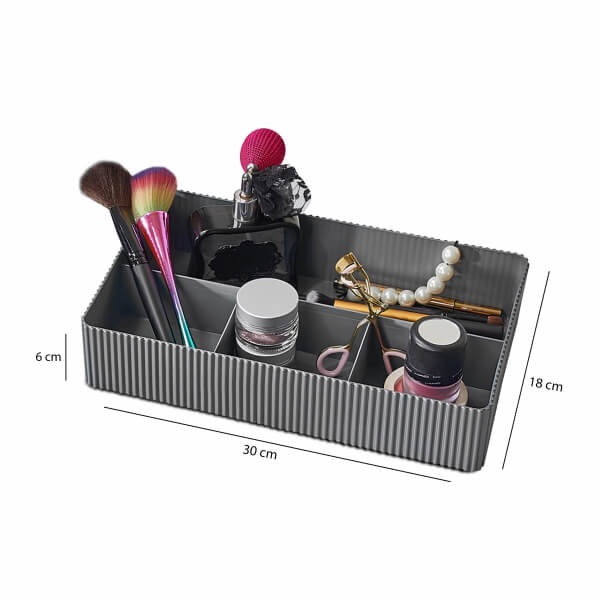 Jewelry and Cosmetics Organizer with Homing Compartment HMY-6417