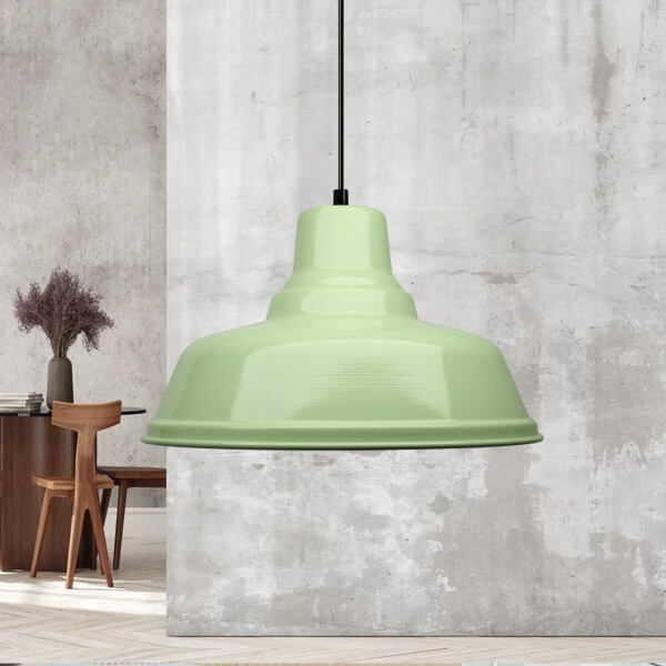 Homing Robi Metal Nile Green Retro Pendant Lamp AYD-3710