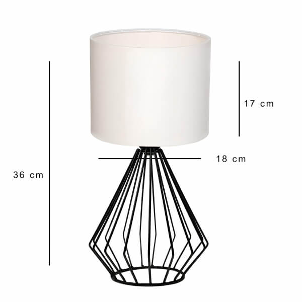 Homing Modern Metal Wire Table Lamp Lampshade AYD-3722