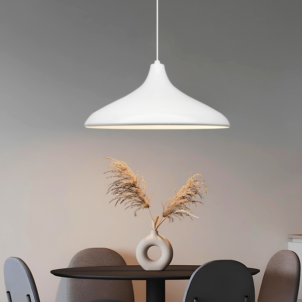 Homing Industrial Design Metal Pendant Lamp White AYD-3726