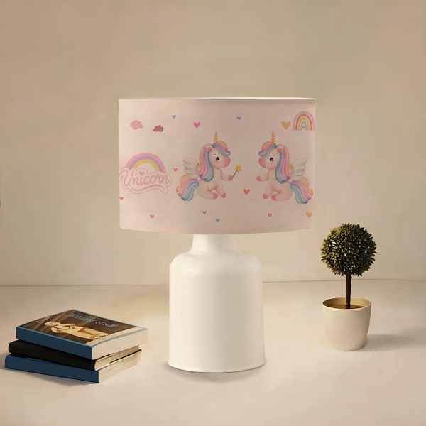 Homing Unicorn Children's Room Lampshade 241286