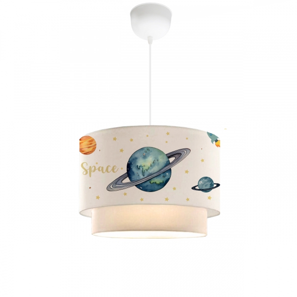 Homing Space Themed Children's Room Pendant Lamp 241289