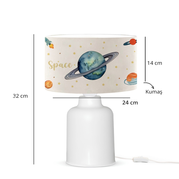 Homing Kids Space Themed Children's Room Lampshade 241290