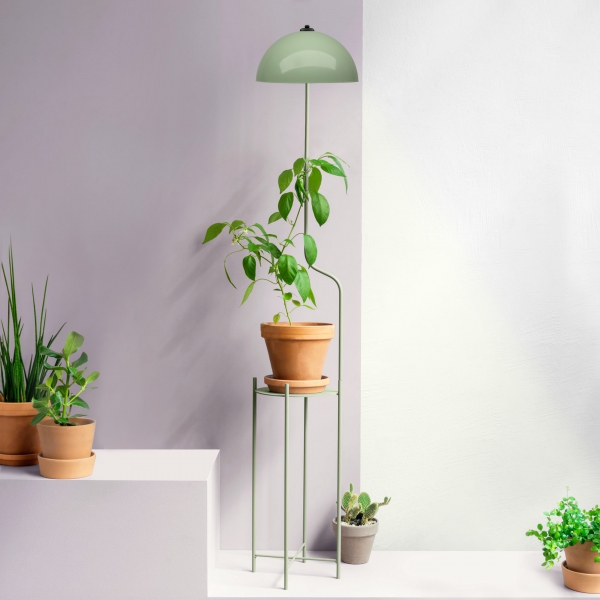 Homing Luopi Flower Stand Shelf Floor Lamp