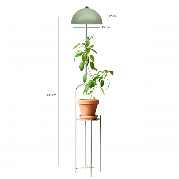 Homing Luopi Flower Stand Shelf Floor Lamp