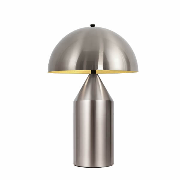 Homing Lerry Chrome Mushroom Lampshade Luxury Series 241335