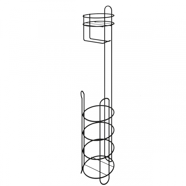 Homing Dikey Sepetli Tuvalet Kağıtlığı Yuvarlak Organizer Stand 241374