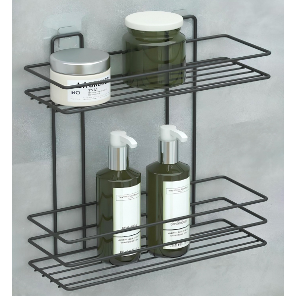 Homing Metal Bathroom Organizer Shelf Organizer 241378