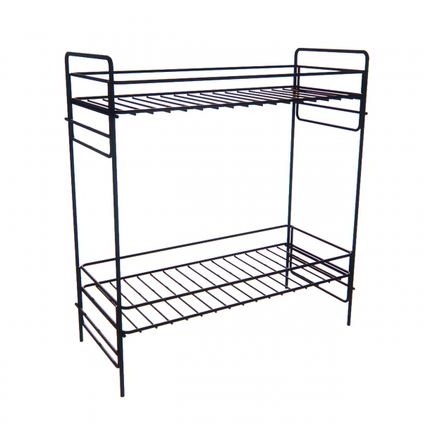 Homing 2 Tier Demountable Shelf Bathroom Kitchen Organizer 241380