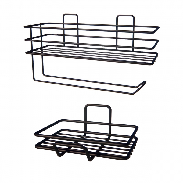 Homing Wall Shelf with Towel Holder and Soap Dish Set 241389