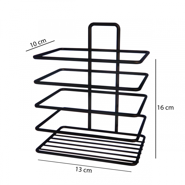 Homing Banyo Düzenleyici Raf Sabunluk ve Diş Fırçalık Set 241396