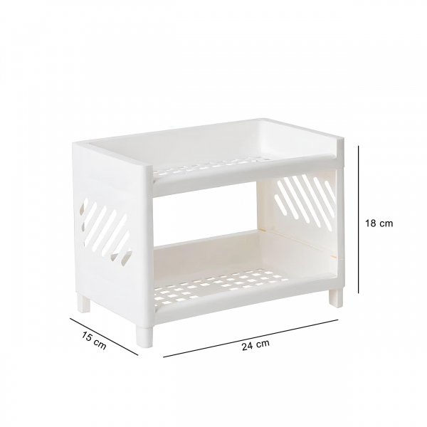 Homing 2 Tier Organizer Shelf Organizer 241409