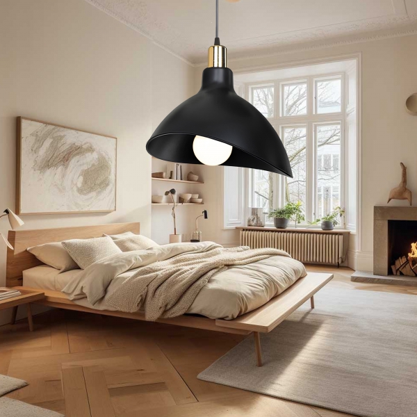 Homing Svell Black Pendant Lamp 241415