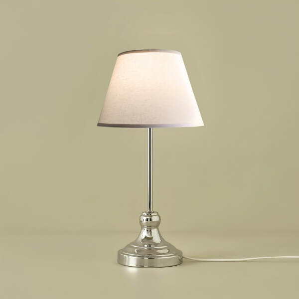 Homing Edel Chrome Body Lampshade 241426