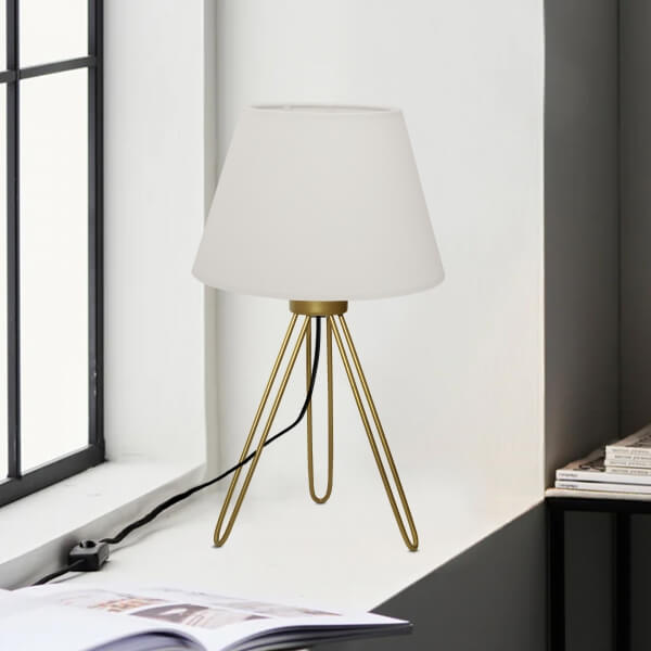 Metal Gold Three Leg Lampshade 241455