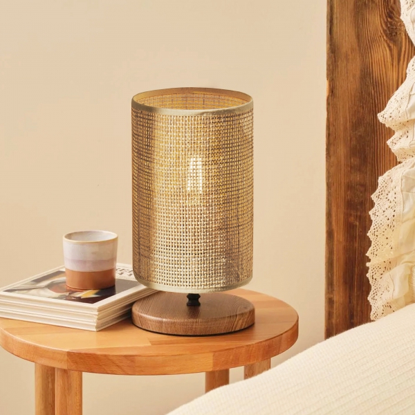 Homing Bamboo Table Lamp 241458